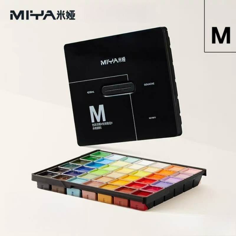 Gouache Paint Set - 미야 구아슈 물감 젤리 세트 M7
