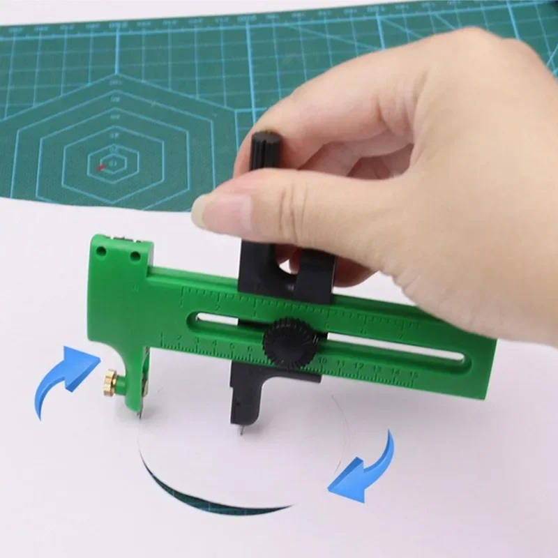 Art Craft Tools - 조절 가능한 휴대용 원형 아트 커터,