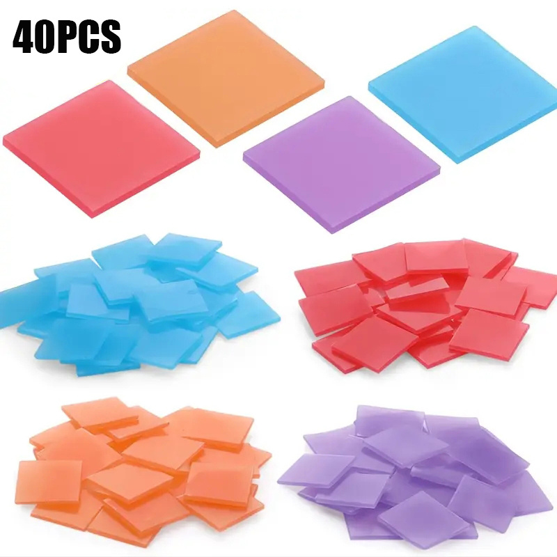 Art Craft Tools - 40개 다이아몬드 페인팅 왁스 클레이, 네일