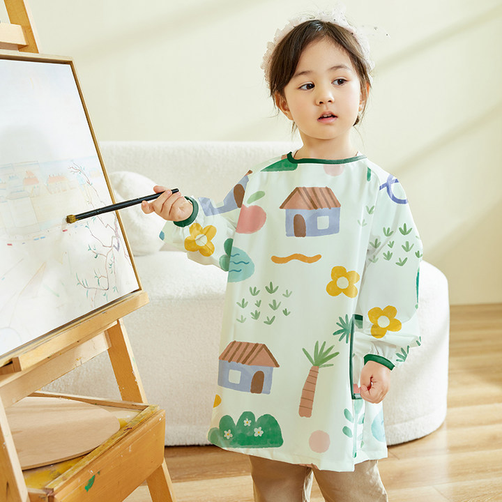 어린이 방수 미술 커버 셔츠 긴 소매 페인팅 앞치마 유 - Art Craft For Toddlers 리뷰 및 가격