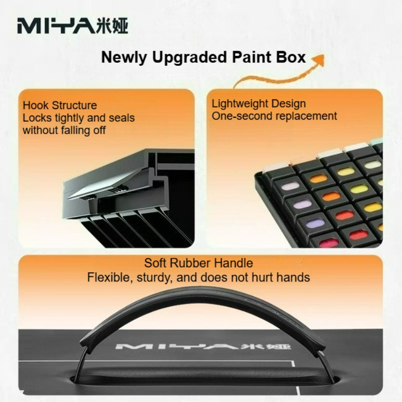미야 구아슈 물감 젤리 세트 M7 24/36/42색 3 - Gouache Paint Set 리뷰 및 가격