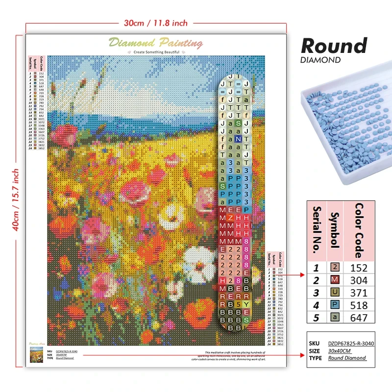 5D DIY 다이아몬드 페인팅 키트 우아하고 로맨틱한  - Art Craft Rose 리뷰 및 가격