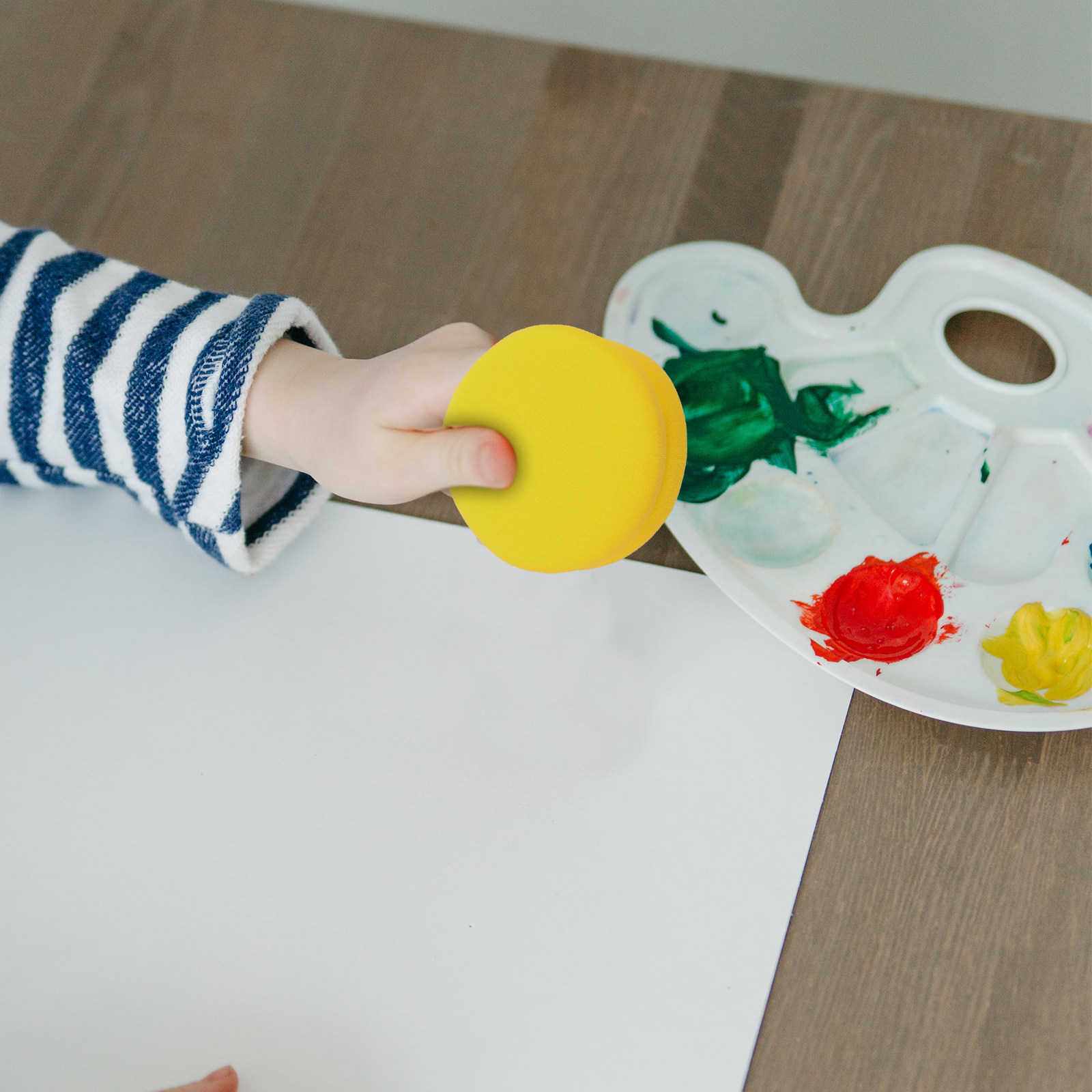 2Pcs 어린이 그림 스폰지 라운드 DIY 공예 세트  - Art Craft Kindergarten 리뷰 및 가격