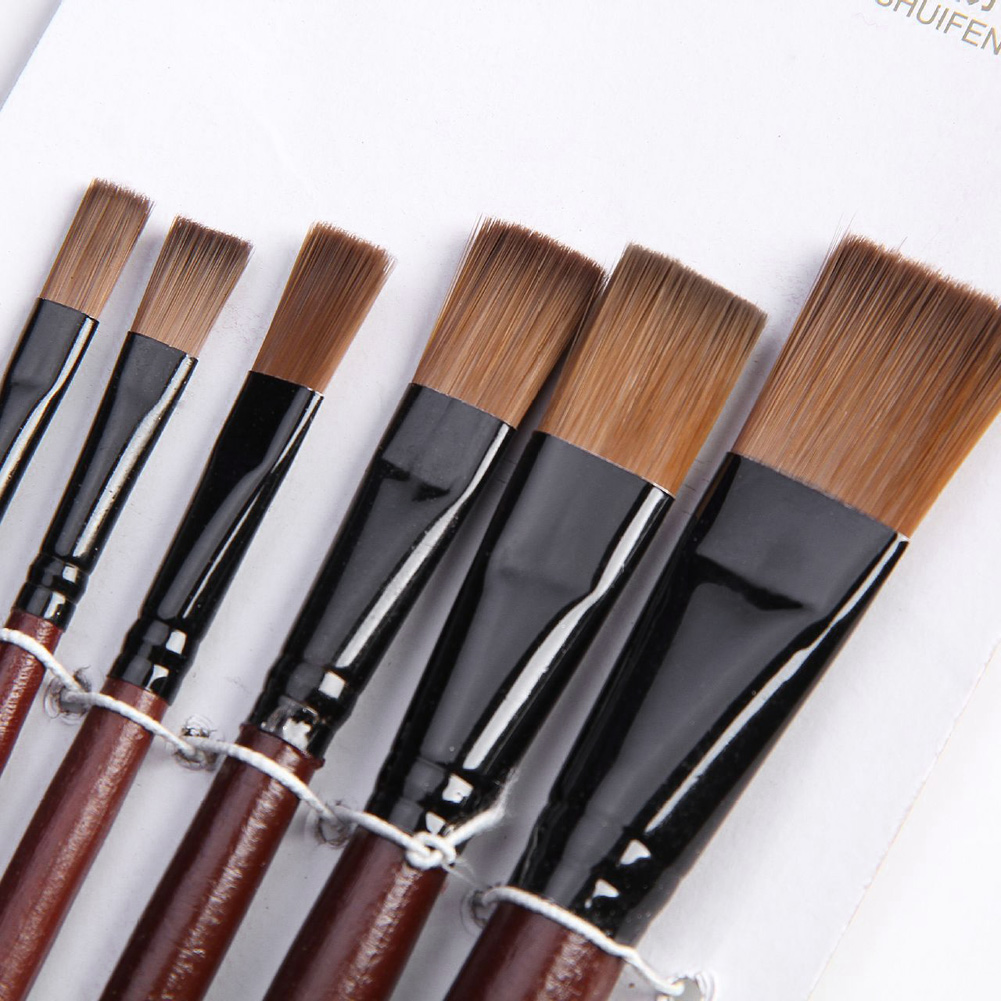 아티스트 용품 수채화 세트에 대한 6Pcs 나일론 아크 - Gouache Paint Set 리뷰 및 가격