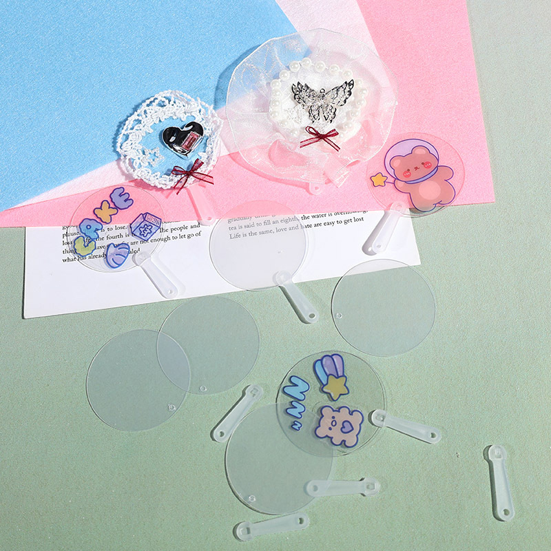 미니 블랭크 팬, 투명 DIY 팬, 웨딩 답례품 블랭크 - Art Craft Ideas For Kids 리뷰 및 가격