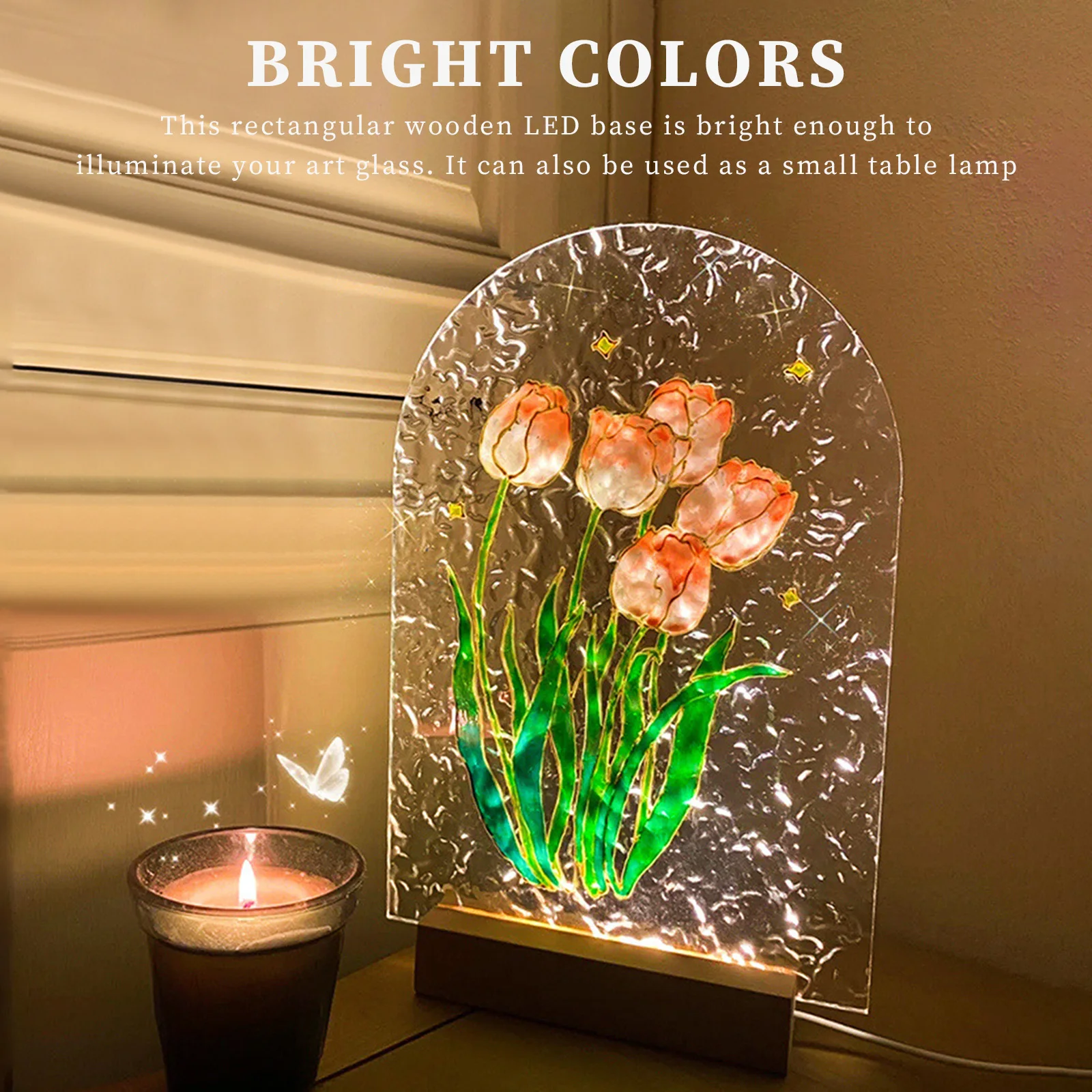 1-10pcs LED 나무 조명 디스플레이 크리스탈 아 - Light Art And Craft 리뷰 및 가격