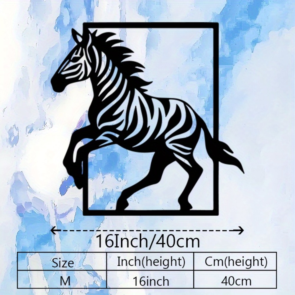 CIFBUY 금속 벽 예술 얼룩말 철 공예 조각품 녹슬 - Art Craft Zebra 리뷰 및 가격