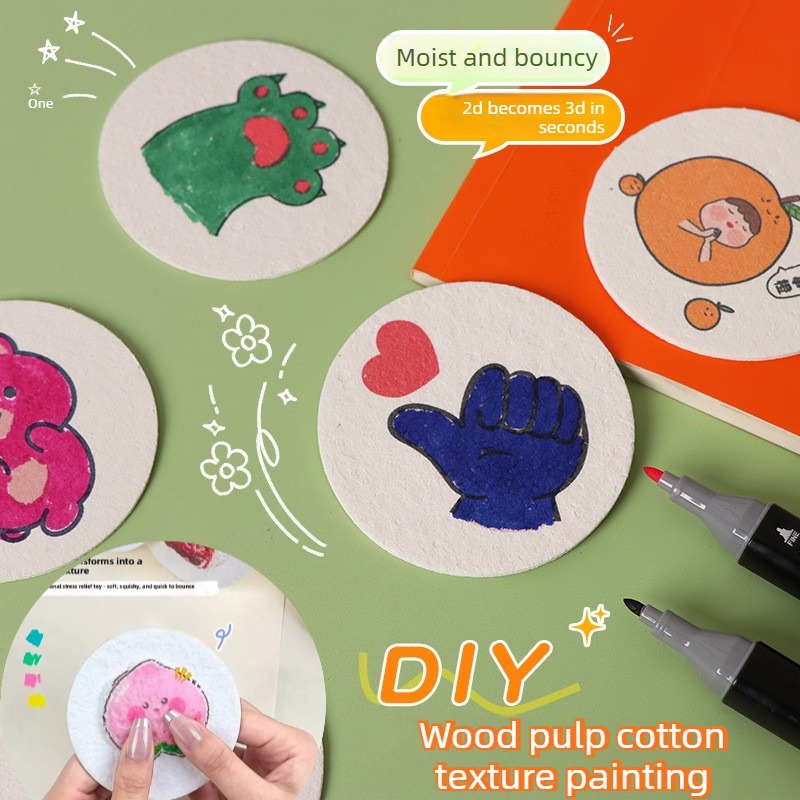 3D 퍼피 폼 텍스처 페인팅 페이퍼 어린이 DIY 아트 - Art Craft Halloween Preschool 리뷰 및 가격
