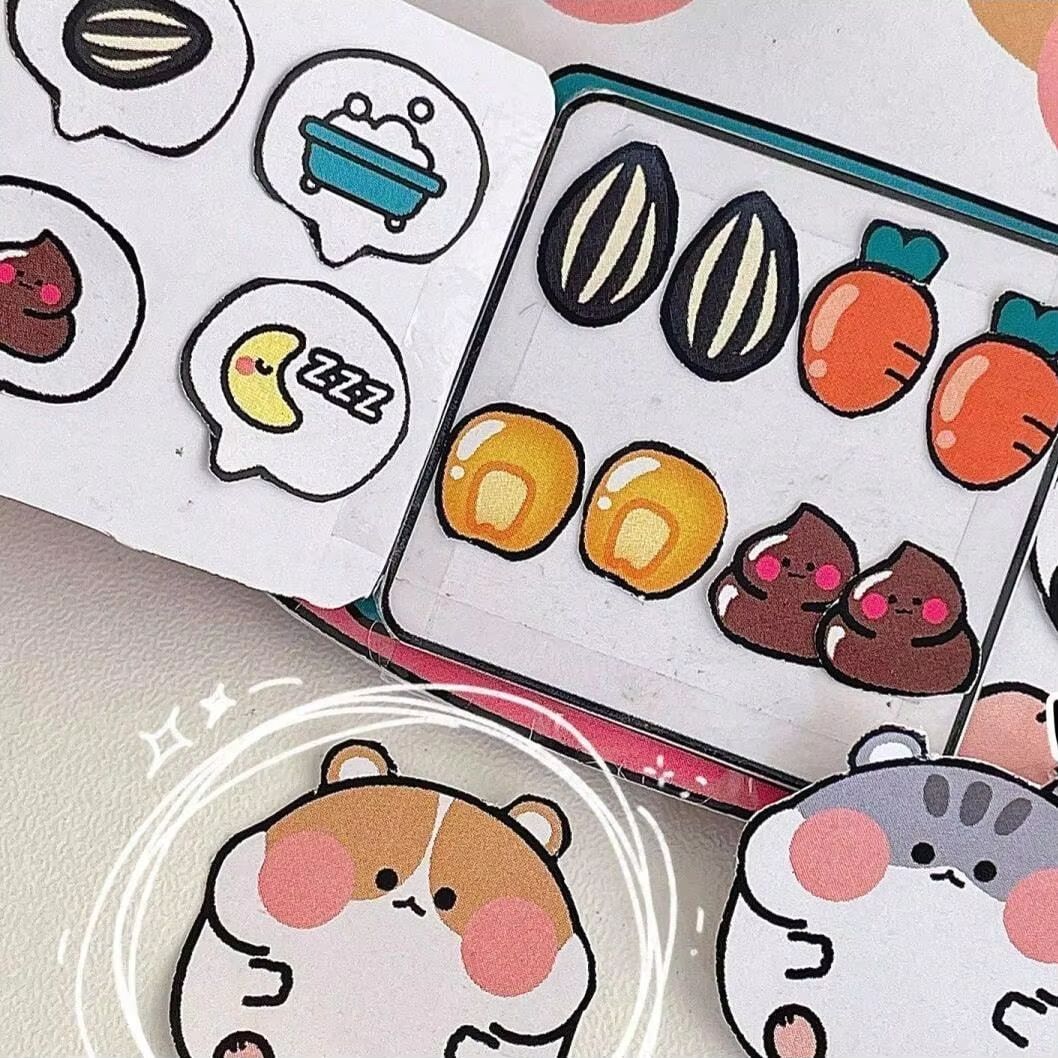 햄스터 관리자 테마 DIY 조용한 책 스크랩북 키트,  - Art Craft For 3 Year Old 리뷰 및 가격