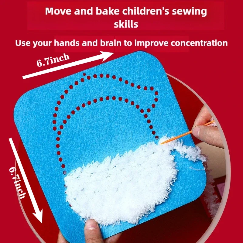 유치원 DIY 펠트 아트 세트 교육용 바느질 그림 공예 - Art Craft Ideas For Kids 리뷰 및 가격