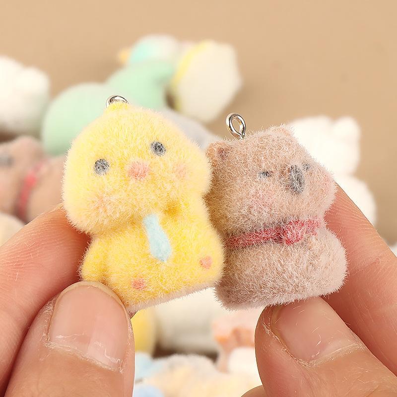 레진 만화 3D 플로킹 DIY 펜던트 5/10개 랜덤  - Art Craft Classes 리뷰 및 가격
