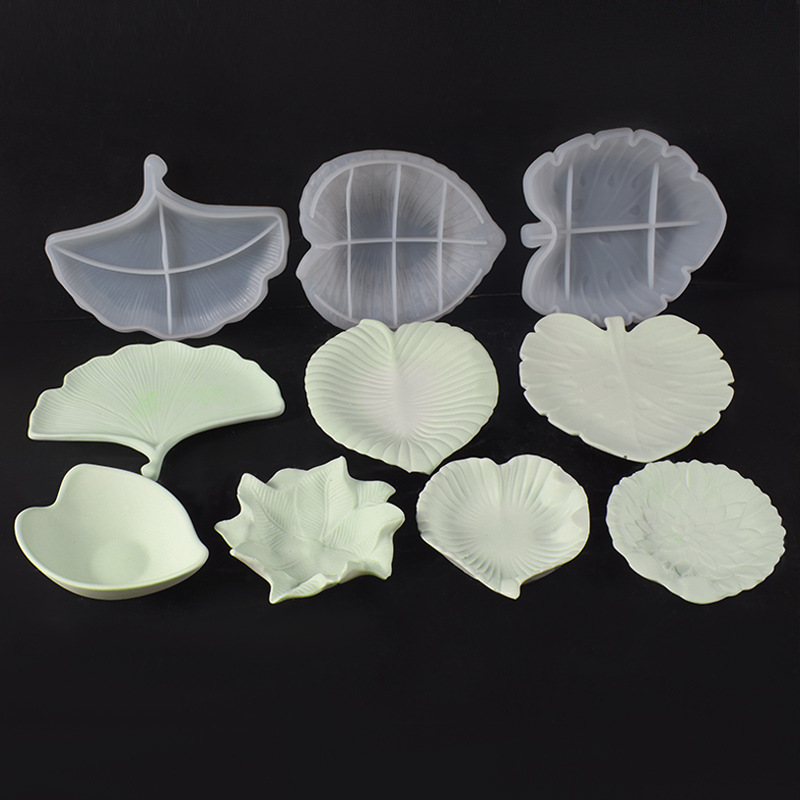 석고 시멘트 DIY 잎 접시 금형 은행 나무 거북이 잎 - Art Craft Leaves 리뷰 및 가격