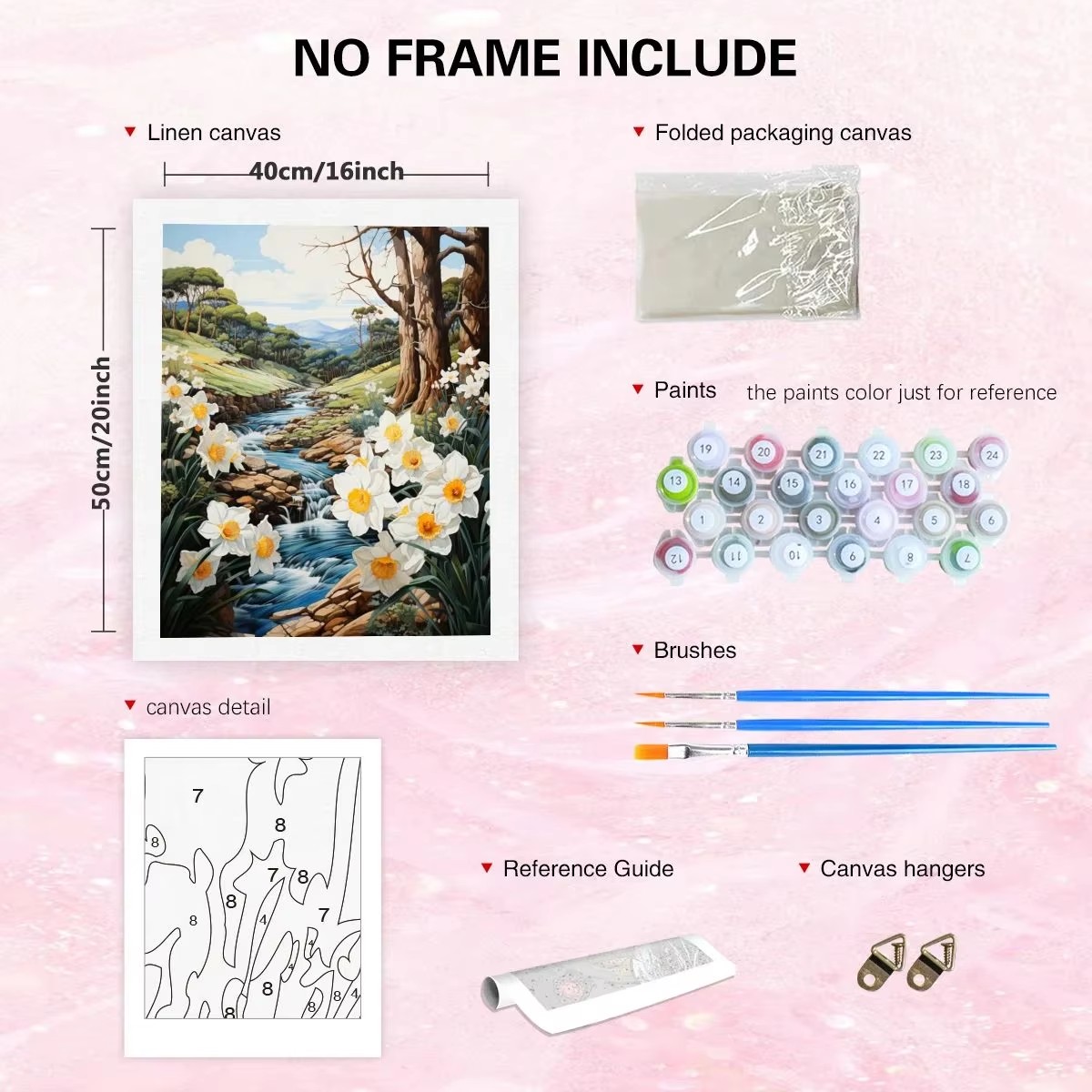 GATYZTORY 숫자로 그리는 그림 수공예품 아트 D - Art Craft Ideas Easy 리뷰 및 가격