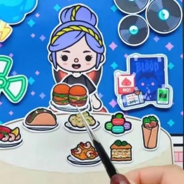 종이인형 테마 DIY 스티커 공예 키트, 귀엽고 멋진  - Art Craft For 3 Year Old 리뷰 및 가격