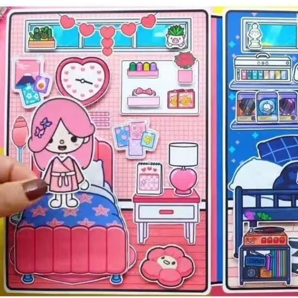 종이인형 테마 DIY 스티커 공예 키트, 귀엽고 멋진  - Art Craft For 3 Year Old 리뷰 및 가격