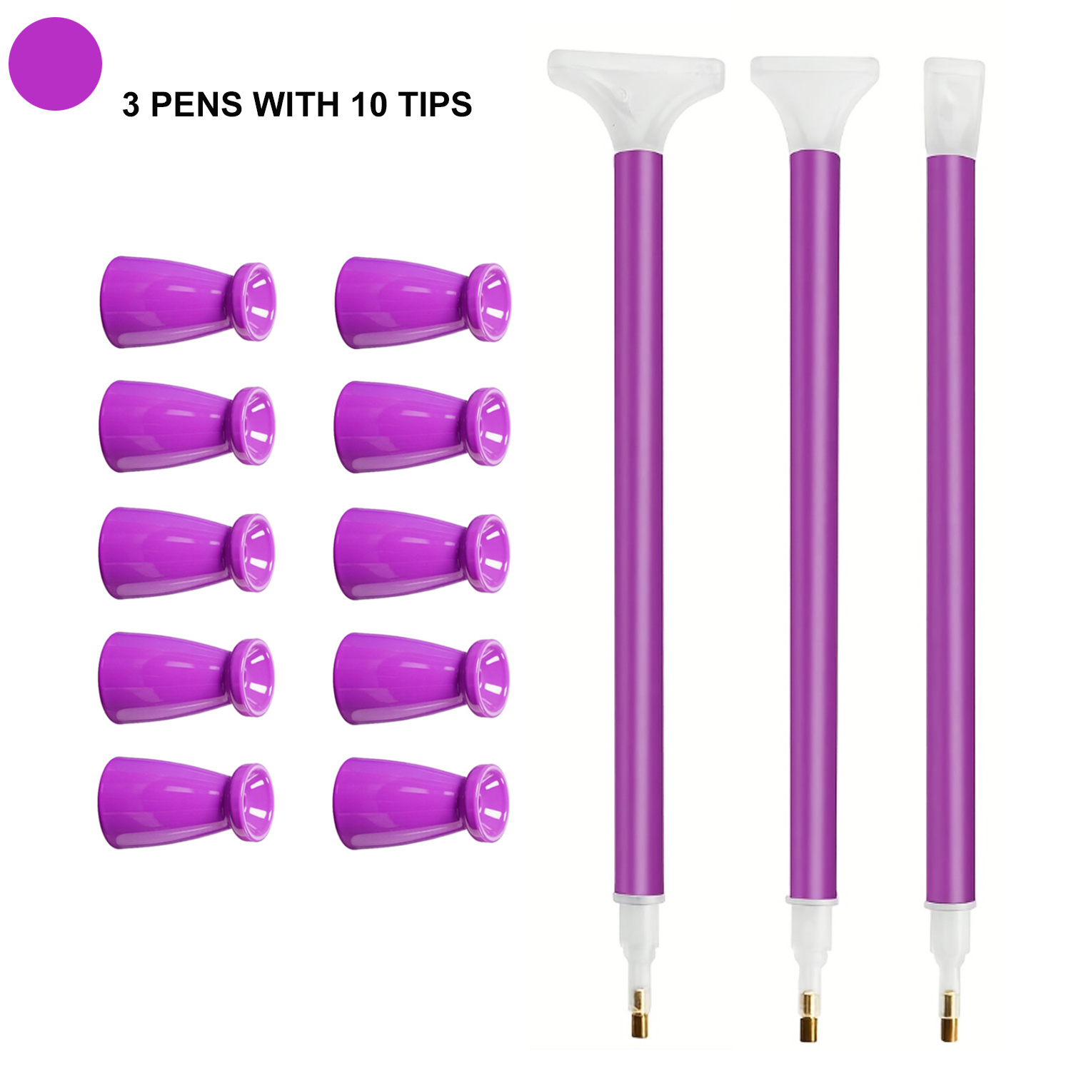 10개 실리콘 팁 & 3개 펜 다이아몬드 페인팅 펜 세 - Art Craft Kit 리뷰 및 가격