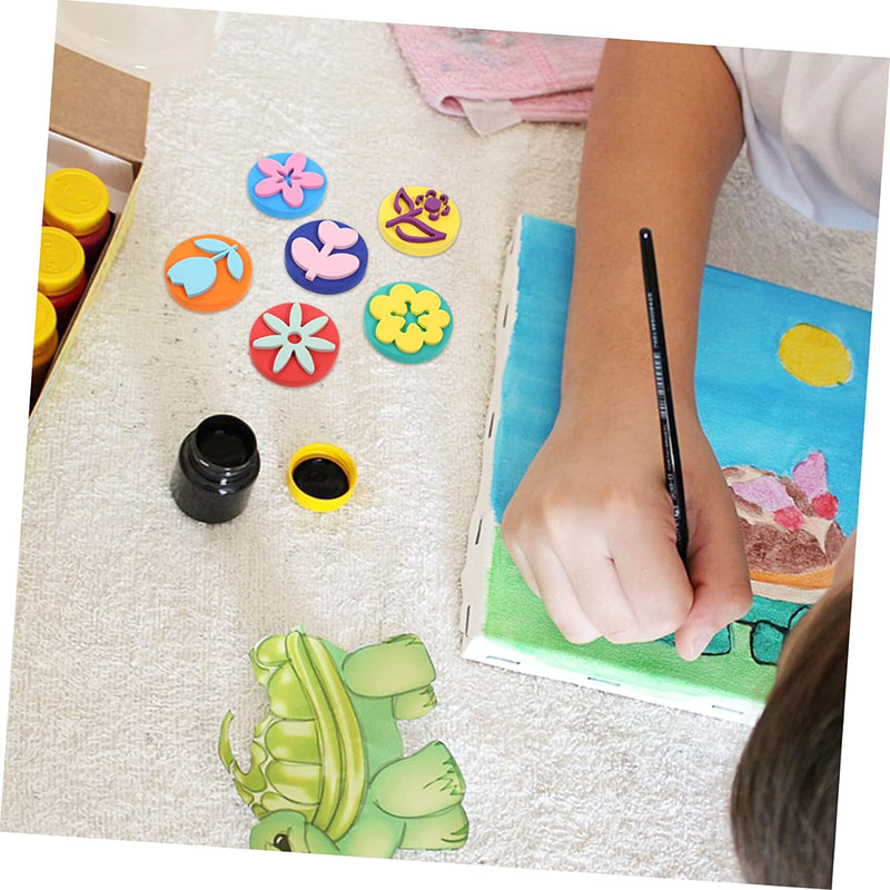 그림에 대 한 6 개/가방 거품 우표 귀여운 동물 미소 - Art Craft For 3 Year Old 리뷰 및 가격