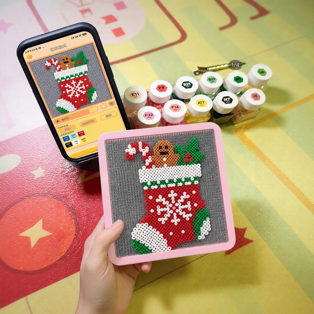 LED 스마트 퓨즈 비드 페그보드, 앱으로 조작하는 패 - Art Craft Kit 리뷰 및 가격